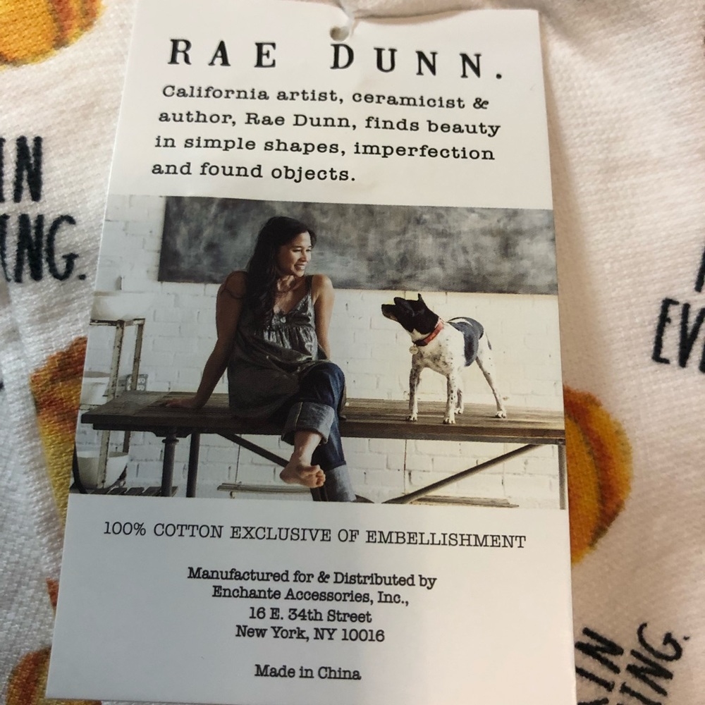๐ Rae Dunn PUMPKIN EVERYTHING Kitchen Towels 2 - Picture 6 of 8